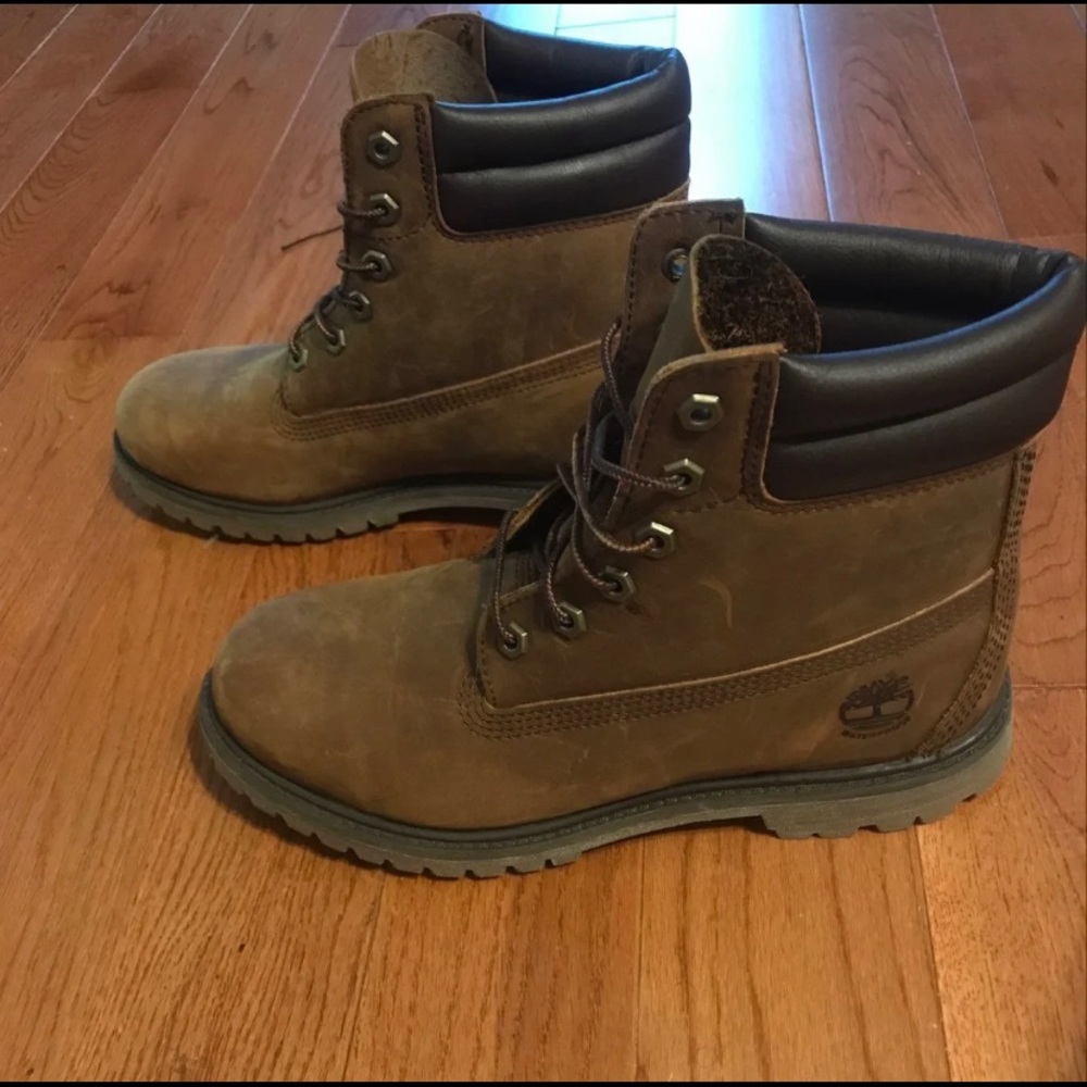 Brown timberlands